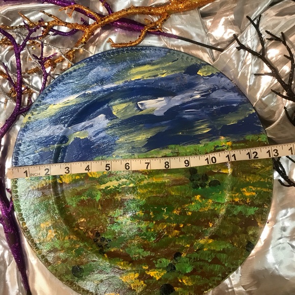 💙💛Home Decor Plate💛💙 - Picture 11 of 12